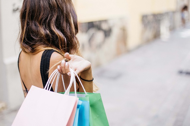 Shopping Beautiful Adult Woman Lifestyle